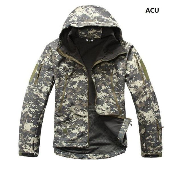 Military Tactical Jacket – Waterproof, Windproof, Mission-Ready