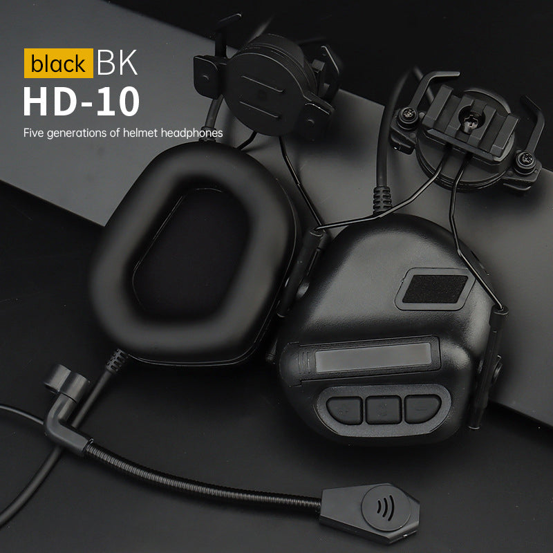 Adaptive Noise-Canceling Tactical Headphones