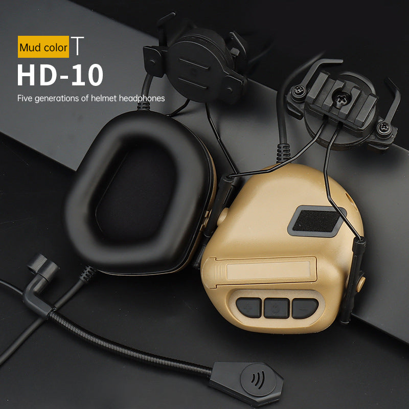 Adaptive Noise-Canceling Tactical Headphones